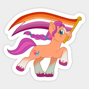 Lesbian Sunny Sticker